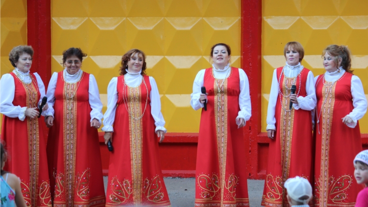 Праздничные мероприятия, посвященные Дню города Канаш, прошли в микрорайоне «Западный»