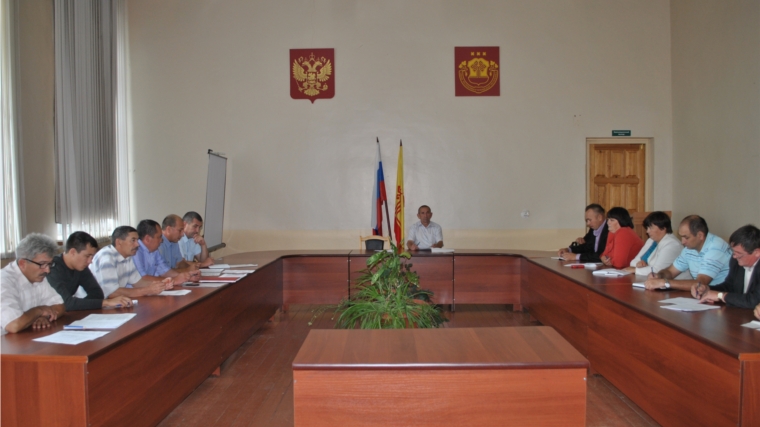 Состоялось заседание комиссии по обеспечению безопасности дорожного движения в Шемуршинском районе