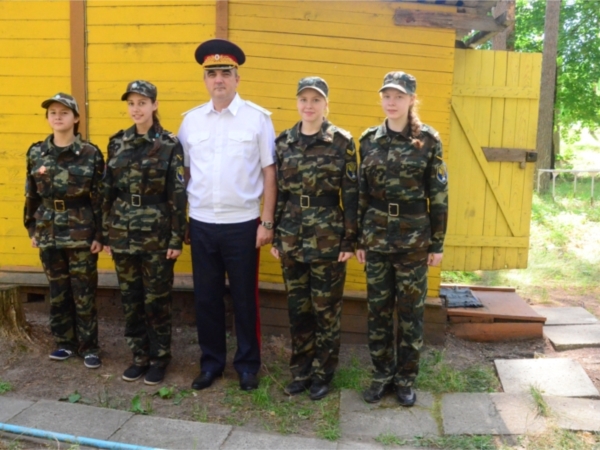 Военно-полевые сборы слушателей Детской полицейской академии стартовали в Чувашии
