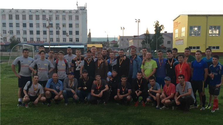 Определился чемпион города Канаша по футболу среди взрослых команд сезона 2015 года