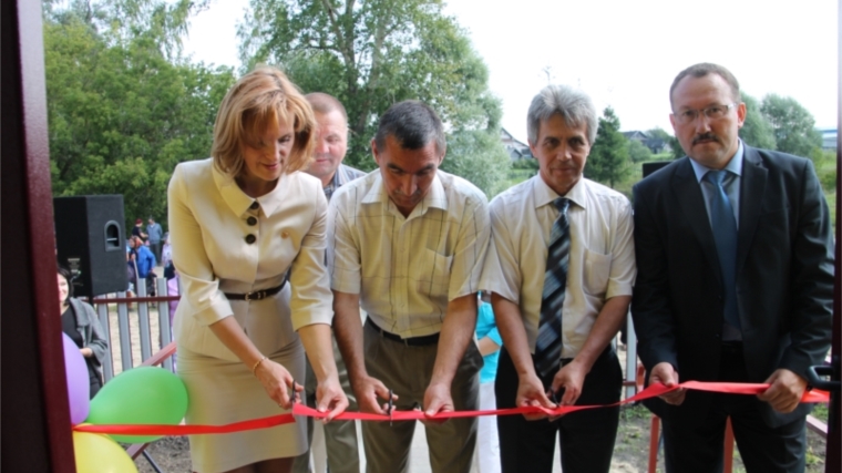 В Шумерлинском районе открылся третий модульный фельдшерско-акушерский пункт