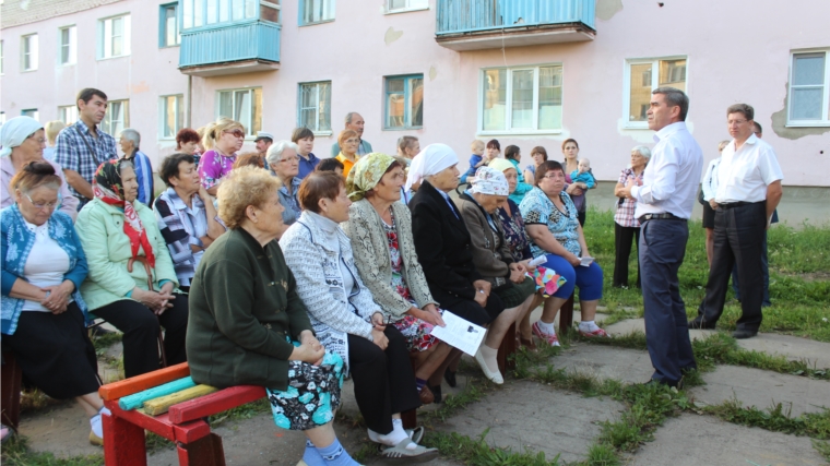 г. Канаш: Министр транспорта и дорожного хозяйства Чувашской Республики встретился с жителями микрорайона «Восточный»