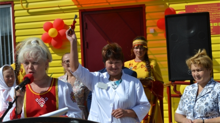 В Канашском районе открыт новый фельдшерско-акушерский пункт