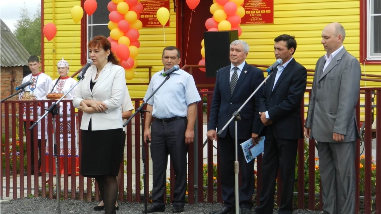 В Моргаушском районе открылся третий модульный фельдшерско-акушерский пункт