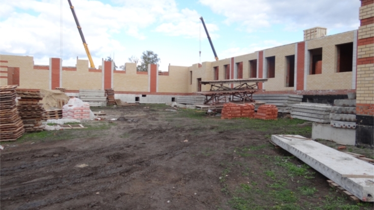 О ходе строительства Альбусь-Сюрбеевской средней общеобразовательной школы на 165 учащихся