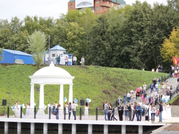 В Чебоксарах открылась новая архитектурная достопримечательность
