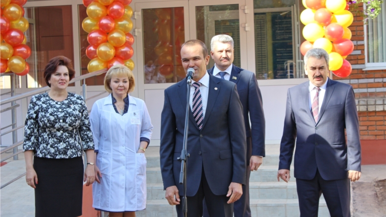 После капитального ремонта в Чебоксарах открылся филиал Городской детской больницы №1 по улице Мичмана Павлова