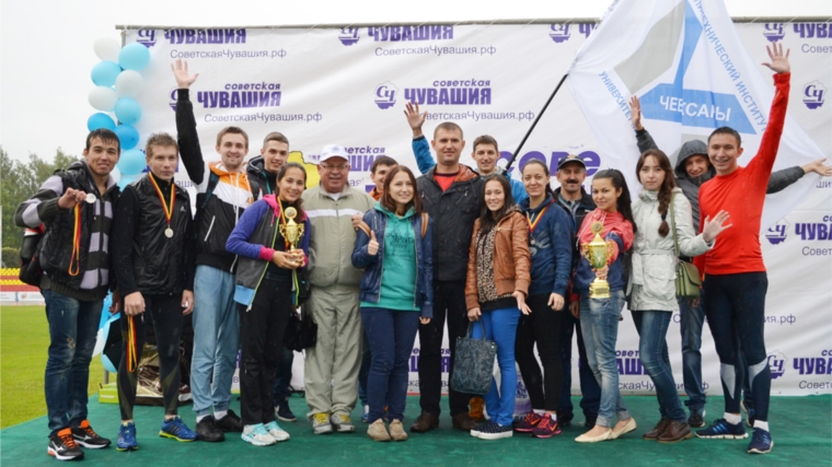 Несмотря на причуды погоды, на Фестивале спорта прессы студенты Чебоксарского политехнического института завоевали два кубка