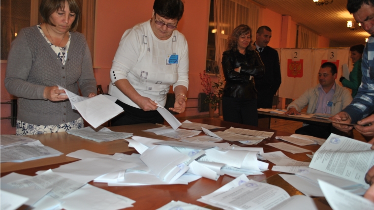 В Шемуршинском районе закрылись избирательные участки