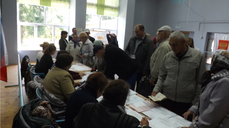 Мариинско-Посадский район: ход голосования на 18.00 часов