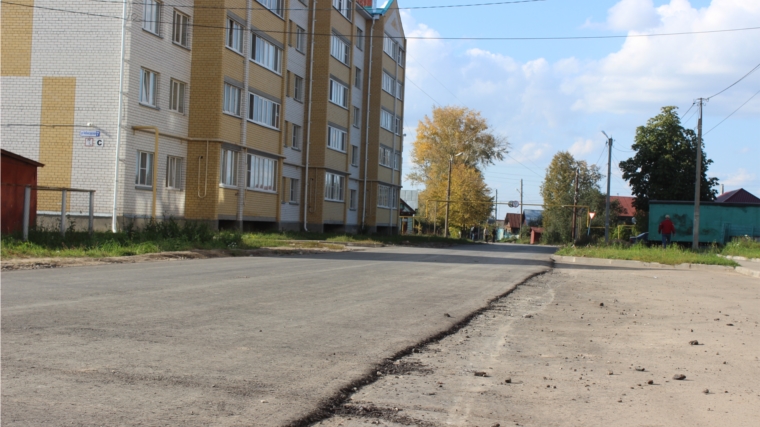 Строительство автомобильной дороги по ул. Чебоксарская г. Канаш
