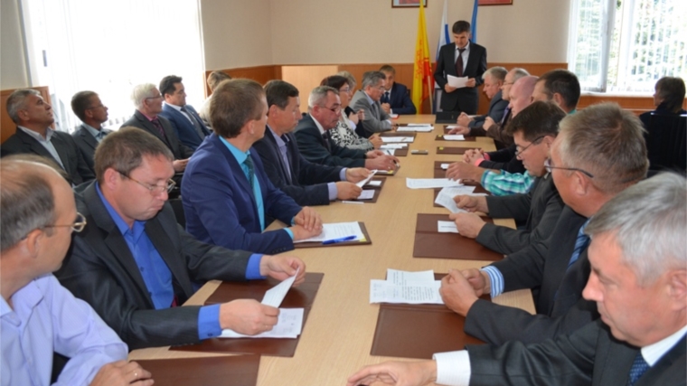 Состоялось первое заседание депутатов Мариинско-Посадского районного Собрания депутатов шестого созыва