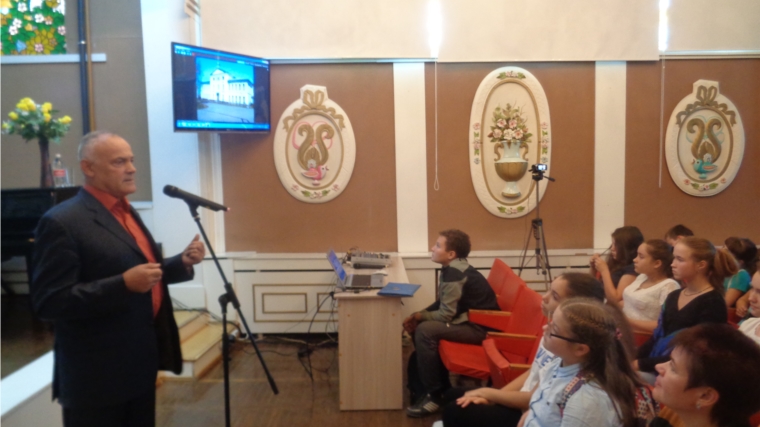 Мега-проекта «Одаренные дети и молодежь – 2015»: творческая встреча с Николаем Муратовым в Детской школе искусств