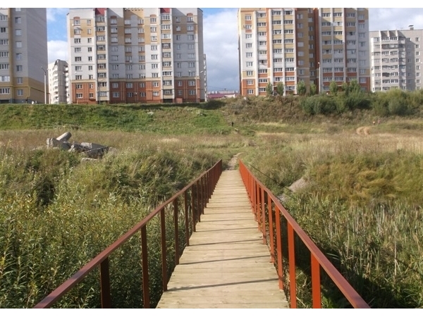 На Южном поселке произведен ремонт аварийного мостика через реку Кукшум (&quot;Чебоксары.ру&quot;)