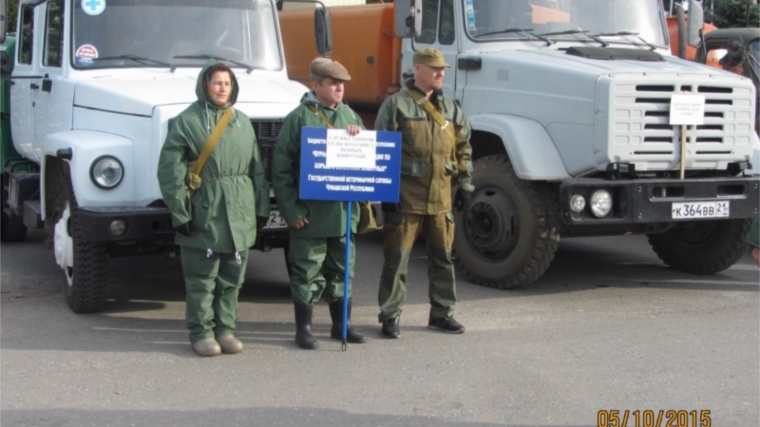 Штабная тренировка по гражданской обороне в Вурнарском районе