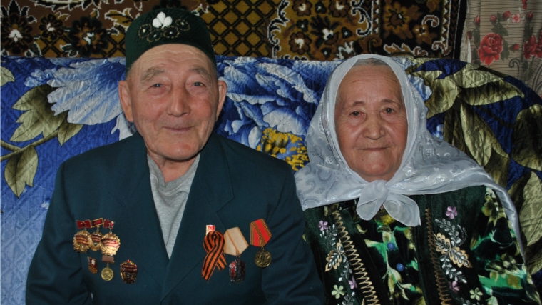 Шемуршинский район: супруги из д. Байдеряково празднуют 55-летний юбилей совместной жизни