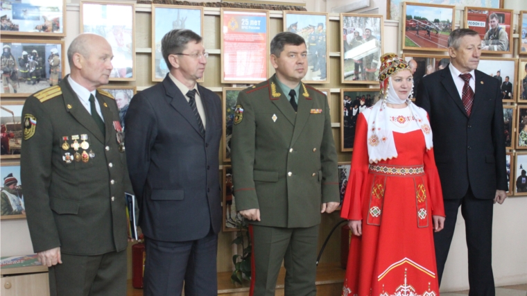 Участники учебно-методического сбора сотрудников Главного управления МЧС России по Чувашской Республике посетили Краеведческий музей города Канаш