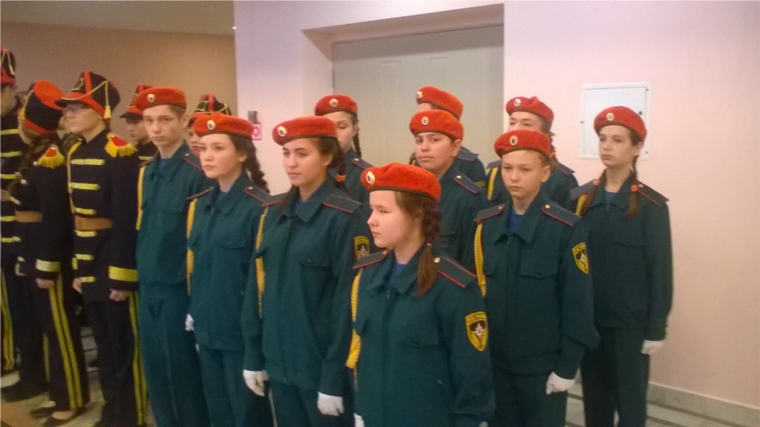 Канашские школьники приняли участие в Фестивале военно-патриотических объединений и клубов
