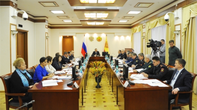 Состоялось заседание антинаркотической комиссии в Чувашской Республике