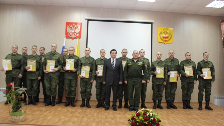 17 ноября в Канаше пройдет торжественная отправка призывников из Чувашии в Президентский полк ФСО РФ