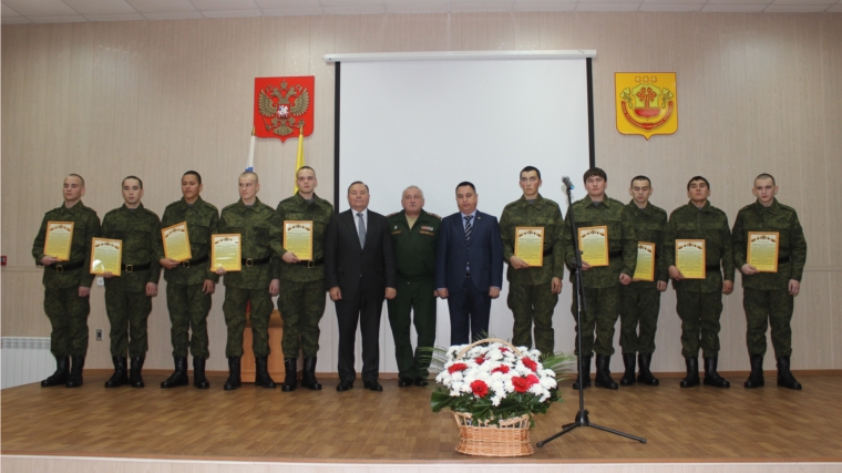 Канашская земля проводила лучших ребят Чувашской Республики на военную службу в Президентский полк Комендатуры Московского Кремля