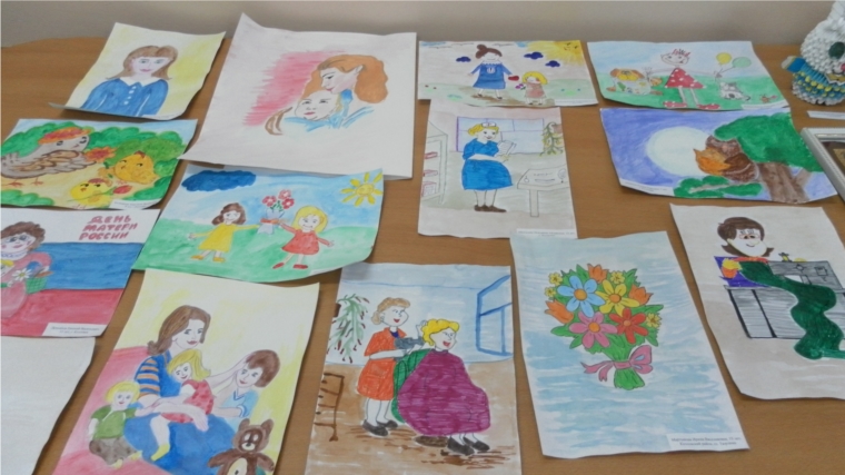 Конкурс рисунков и изделий детского творчества, посвященный Дню матери