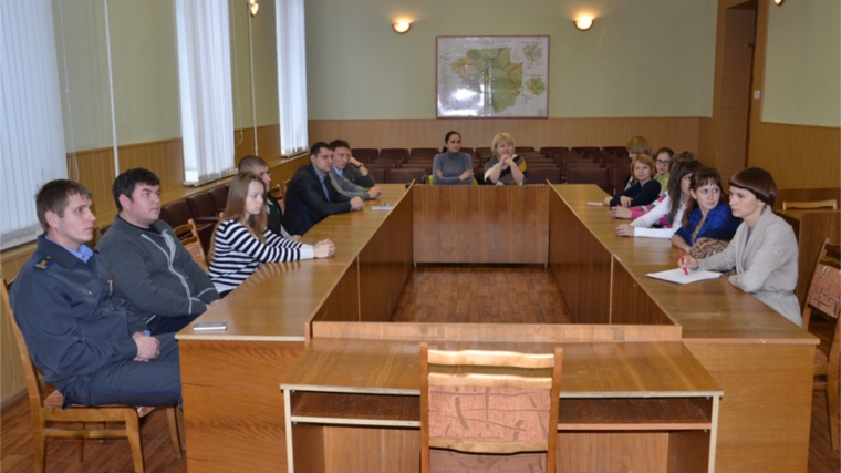 В Алатырском районе состоялась встреча с представителем Российского союза сельской молодёжи