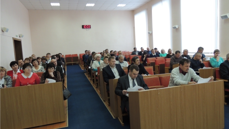 Состоялось третье очередное заседание Собрания депутатов Красночетайского района