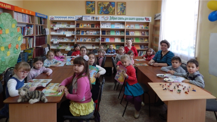В библиотеках города Канаш проходят меропирятия для воспитанников детских садов города Канаш