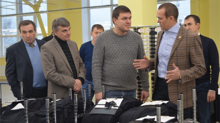 Глава Чувашской Республики Михаил Игнатьев посетил новое предприятие - Шумерлинскую швейную фабрику