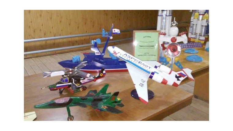 Выставка макетов авиационной техники
