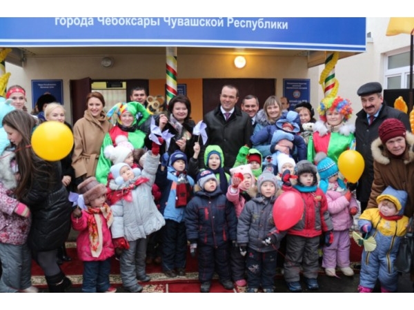 В Чебоксарах открылся после реконструкции новый детский сад ("Мой город Чебоксары")