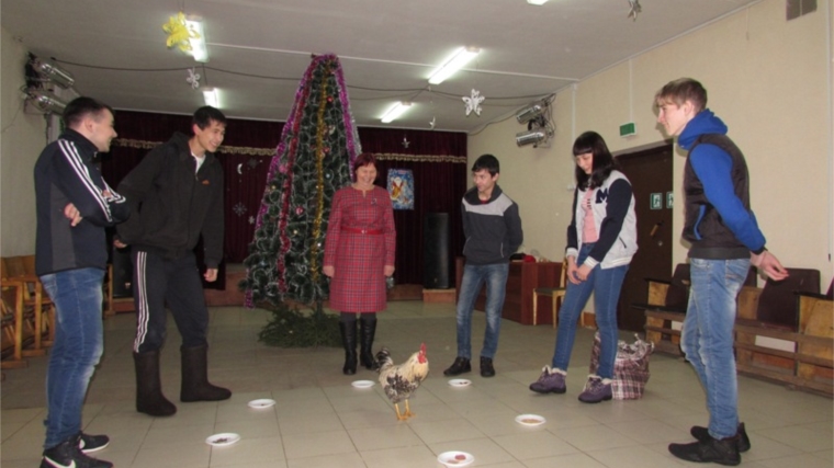 Рождественские гадания в Первочурашевском доме культуры