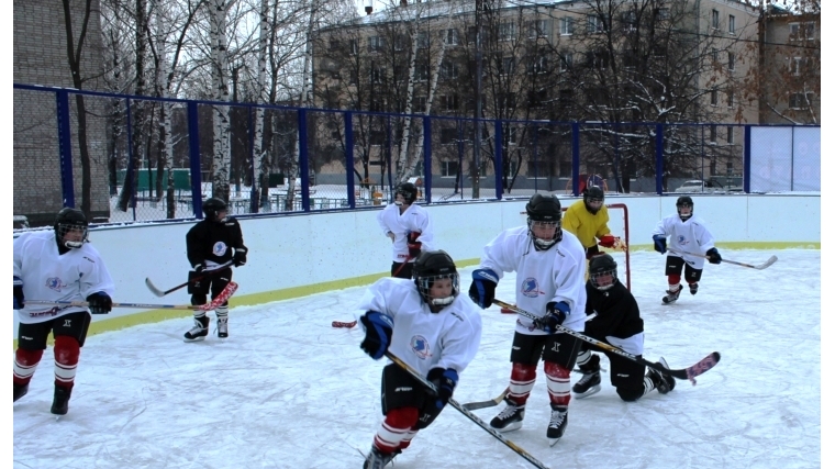 Команда администрации г. Чебоксары и сборная Школьной хоккейной лиги примут участие в матче-открытии ШХЛ