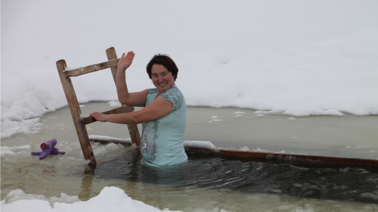 В Шумерлинском районе проходят крещенские купания