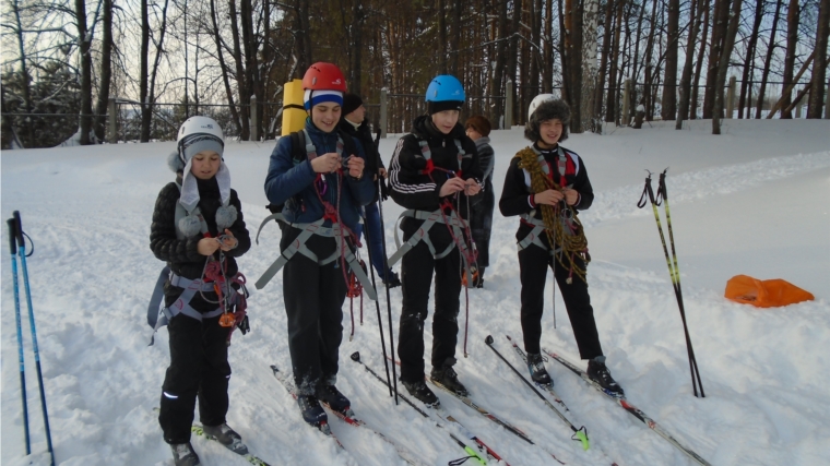 Районные соревнования по спортивному туризму на лыжных дистанциях &quot;Снежинка&quot;