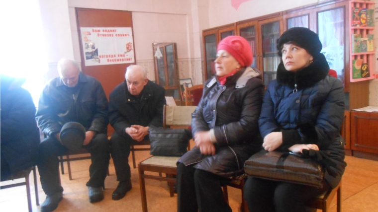 Глава Стемасского сельского поселения выступил с итоговым отчетом перед гражданами