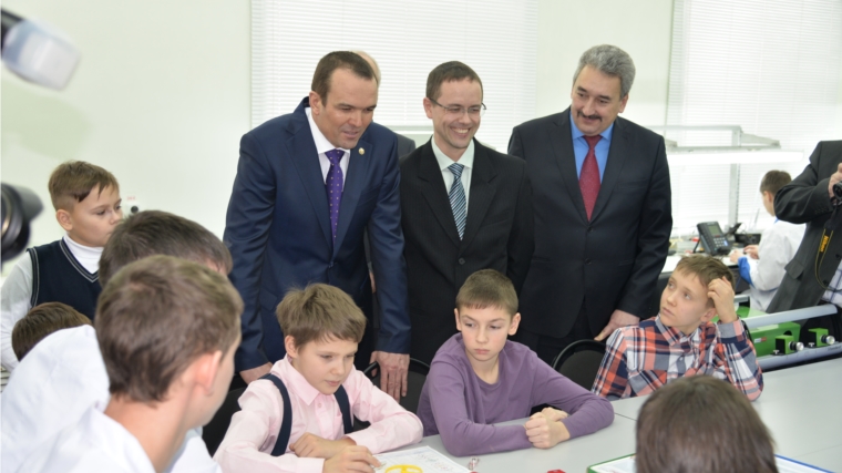 На базе Чебоксарского электромеханического колледжа открыт Центр молодёжного инновационного творчества «Инженеры будущего»