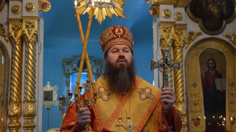 Богослужение в день памяти Собора новомучеников и исповедников Церкви Русской, в храме святителя Николая города Канаш