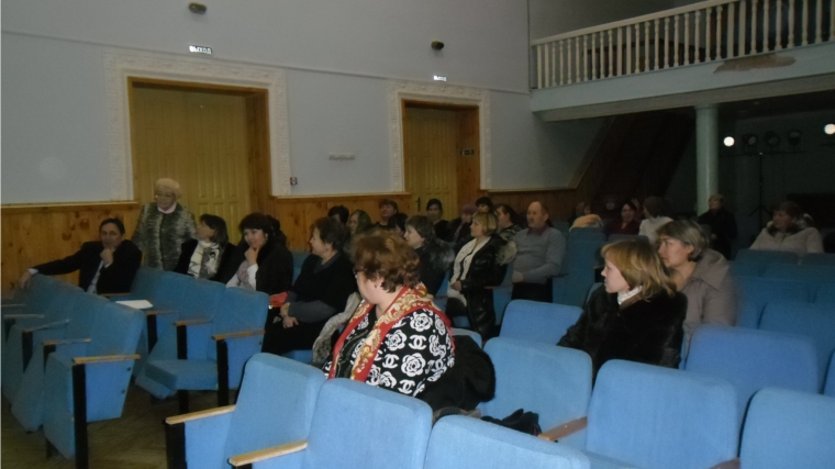 Очередное отчетное собрание Карамышевского сельского поселения в Карамышевском СДК