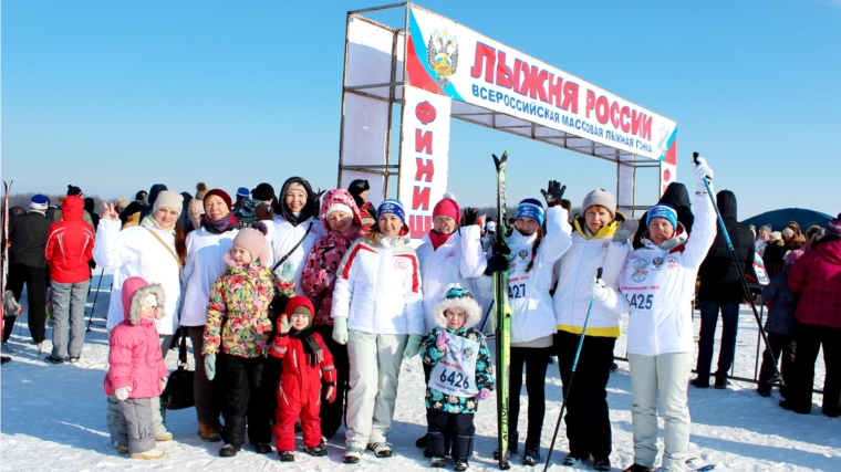 Команда Минздрава Чувашии приняла участие в «Лыжне России-2016»