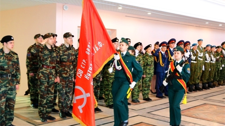 Более 150 юных патриотов города Чебоксары приняли участие во II городском слёт военно-патриотических клубов и объединений