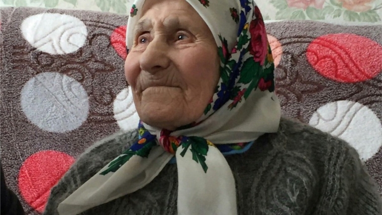 В юбилейный день рождения Мария Егоровна Гурьева получила персональное поздравление Президента Российской Федерации В.В. Путина