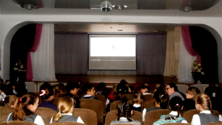 В Доме детского творчества города Чебоксары прошло торжественное открытие Года российского кино