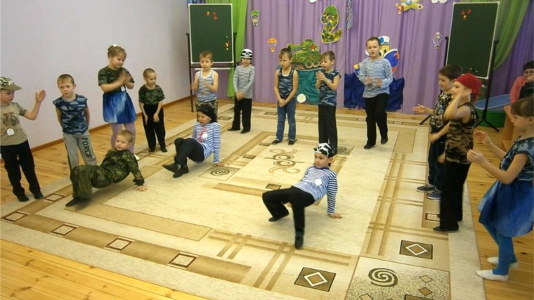 День защитника Отечества в Чуварлейском детском саду