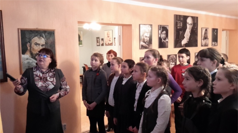Дом-музей народного артиста СССР Н.Д. Мордвинова встретил учащихся гимназии