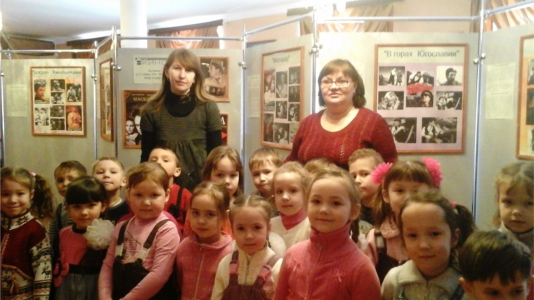 Год российского кино: дошкольники - на экскурсии в музее Н.Д. Мордвинова