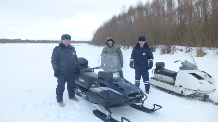 Завершена операция «Снегоход» в Ядринском районе