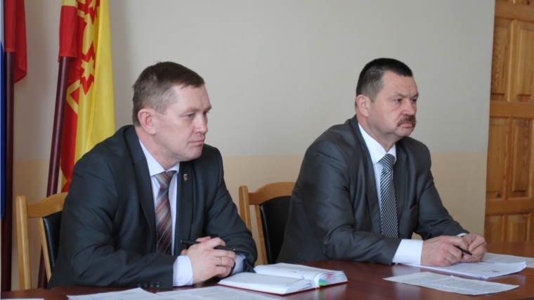 В администрации Шемуршинского района состоялось заседание противопаводковой комиссии
