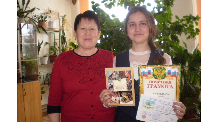 Обучающаяся Дома детского творчества Красночетайского района стала призером XI республиканской лесной олимпиады